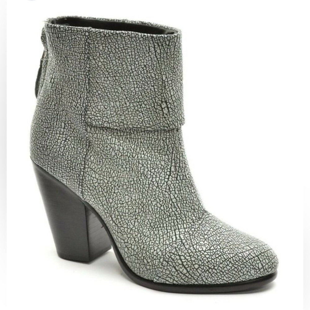 Rag & Bone Newbury Leather Ankle Booties